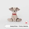 Sewing pattern puppy