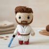 Crochet pattern for Star Wars Obi-Wan Kenobi amigurumi.