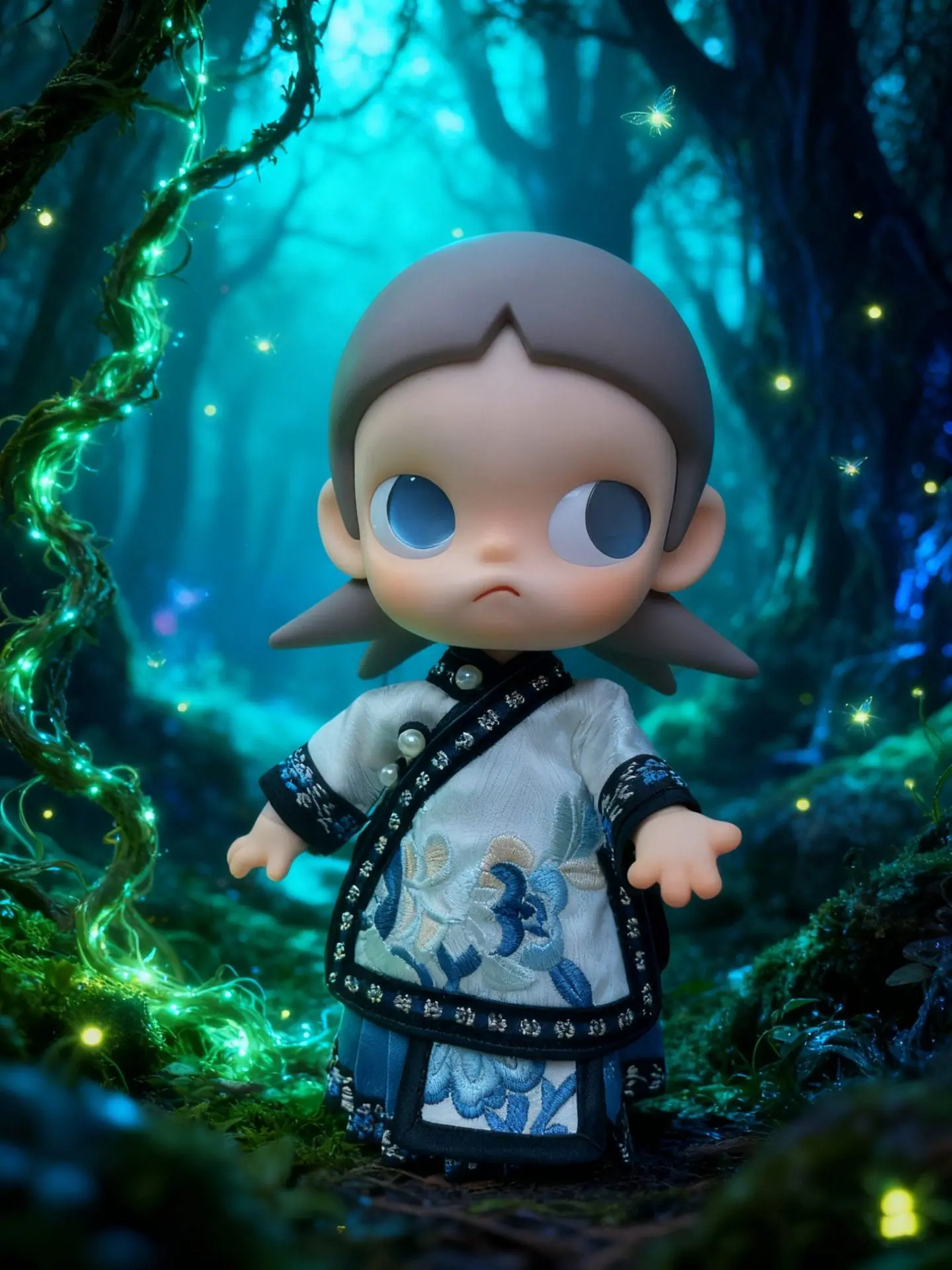 Zsiga doll dress blue-and-white porcelain ancient style costume 6 3 .png.jpg