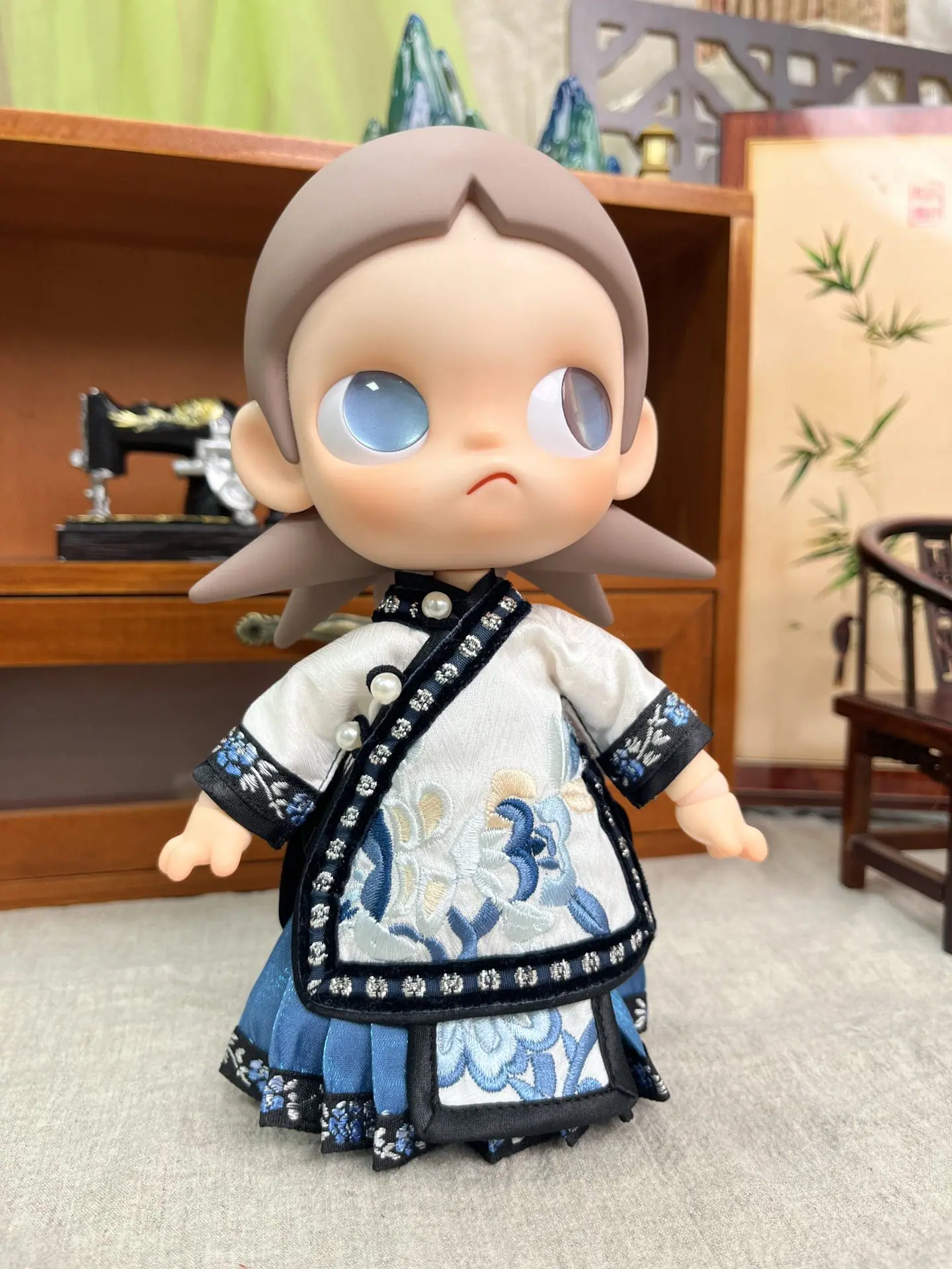 Zsiga doll dress blue-and-white porcelain ancient style costume 1 2025 08 10 165820 976.jpg