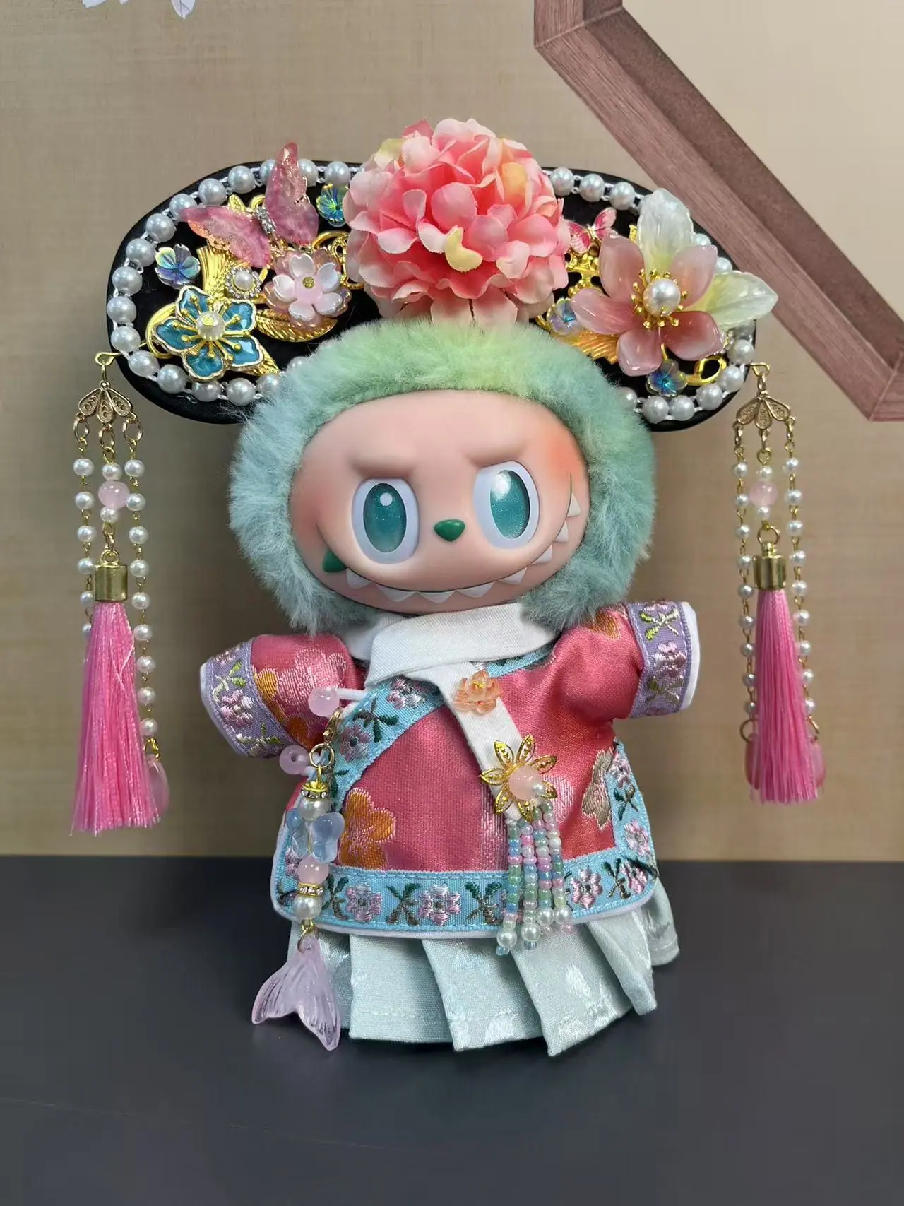 Labubu Chinese princess costume ancient style pink blue 4 20250706004845.jpg