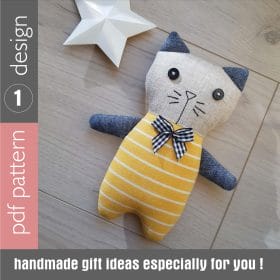 cat sewing pattern