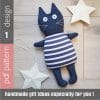 cat sewing pattern