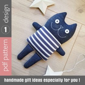cat sewing pattern