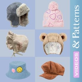 hat for waldorf doll- pattern and video