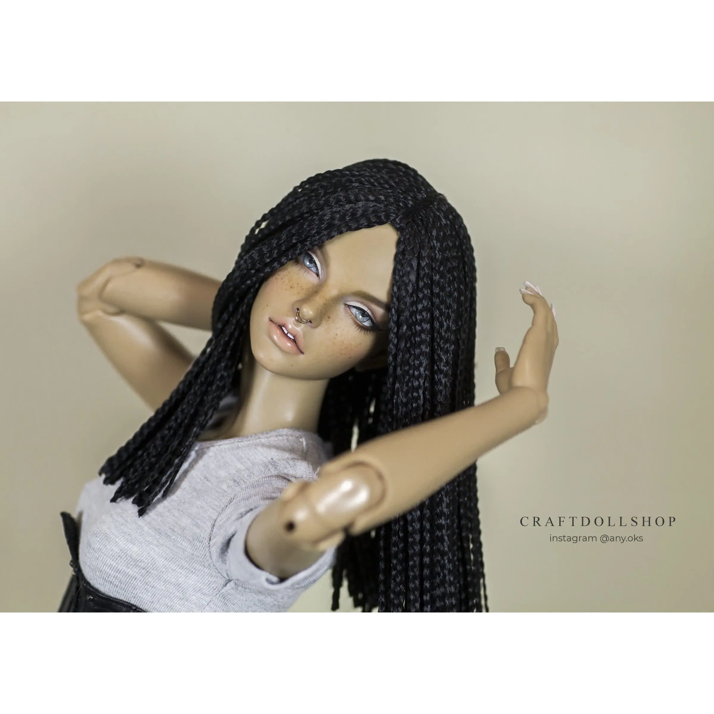 BJD Zi-Zi wig Black, medium long, for head 8-9 (20,5cm) 1 1 1.jpg