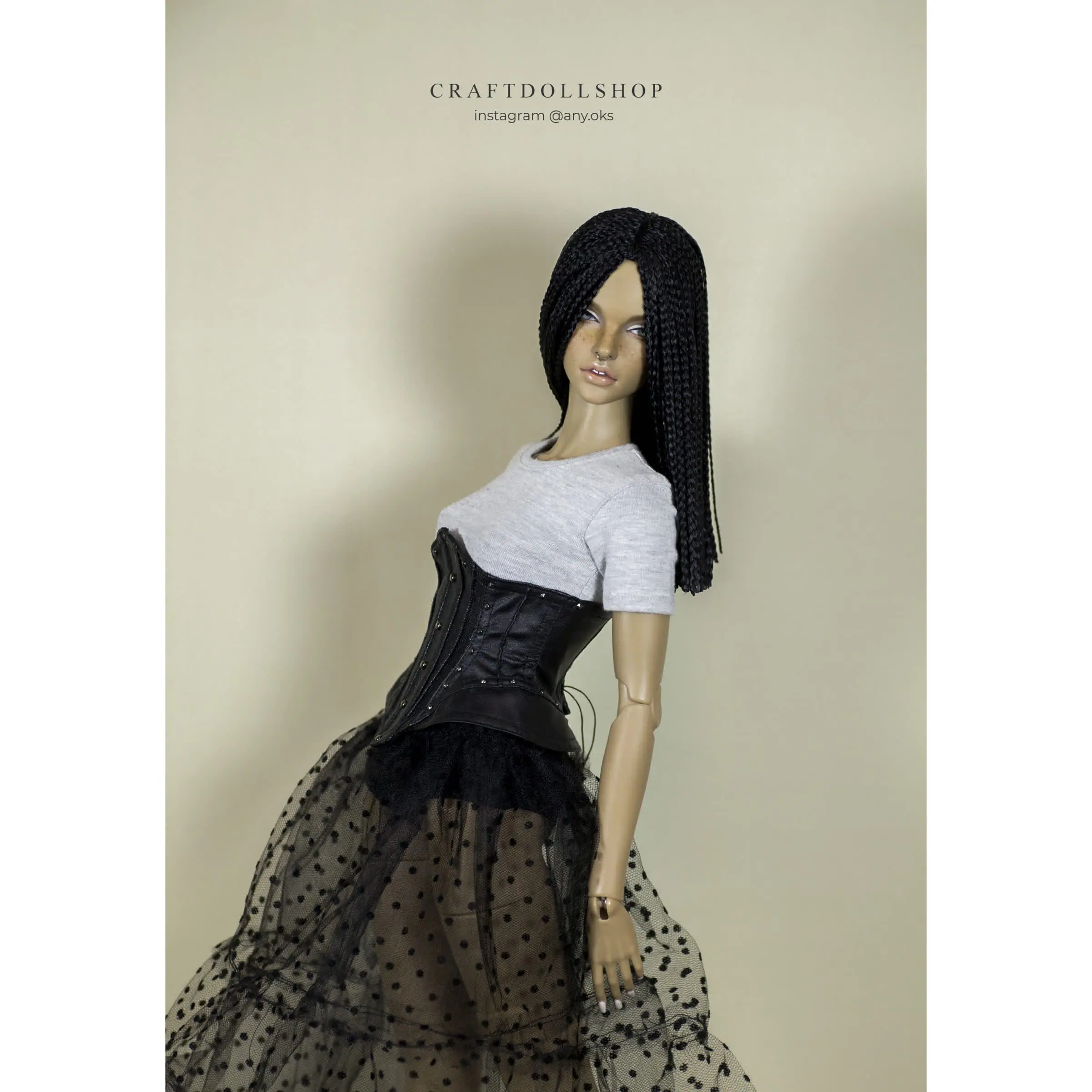 BJD Zi-Zi wig Black, medium long, for head 8-9 (20,5cm) 3 10 1.jpg