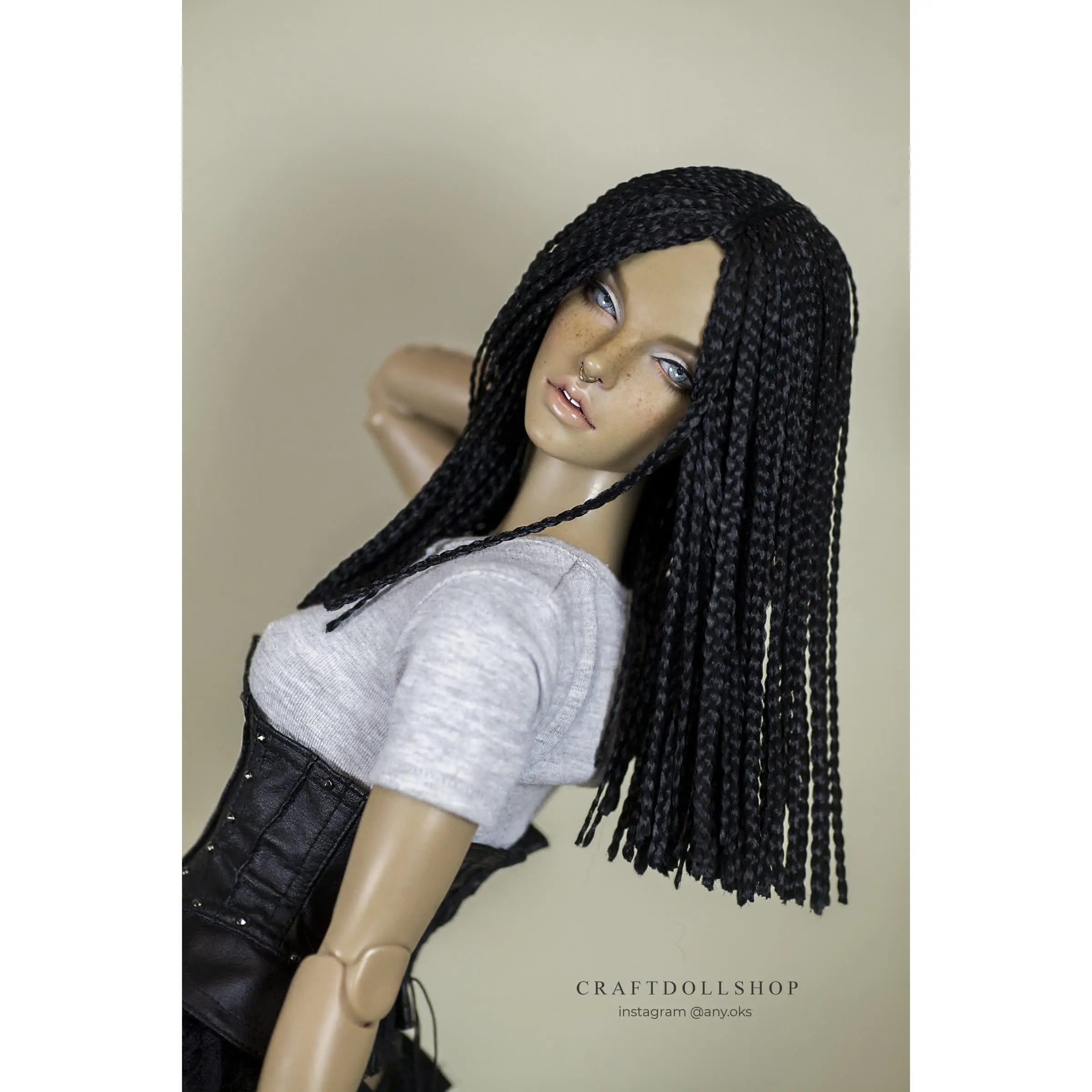 BJD Zi-Zi wig Black, medium long, for head 8-9 (20,5cm) 10 3 1.jpg