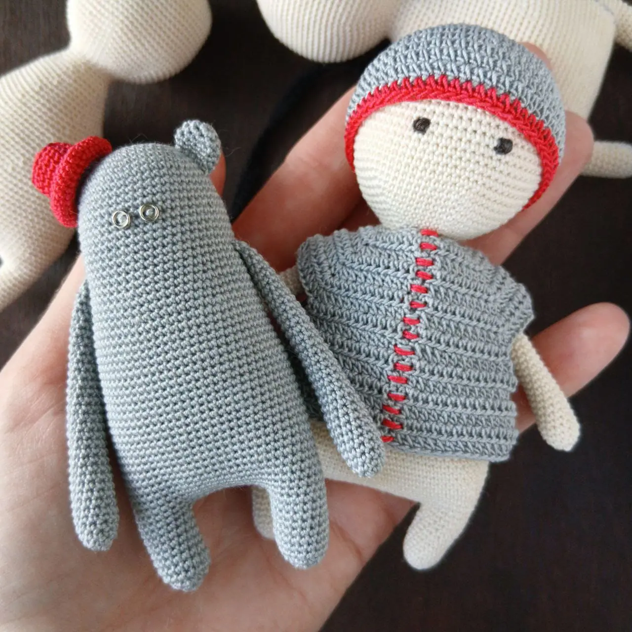 Nordic Amigurumi Bear – Handmade Scandinavian Crochet Gift 2 nordic-amigurumi-bear-handmade-scandinavian-crochet-gift-3-4