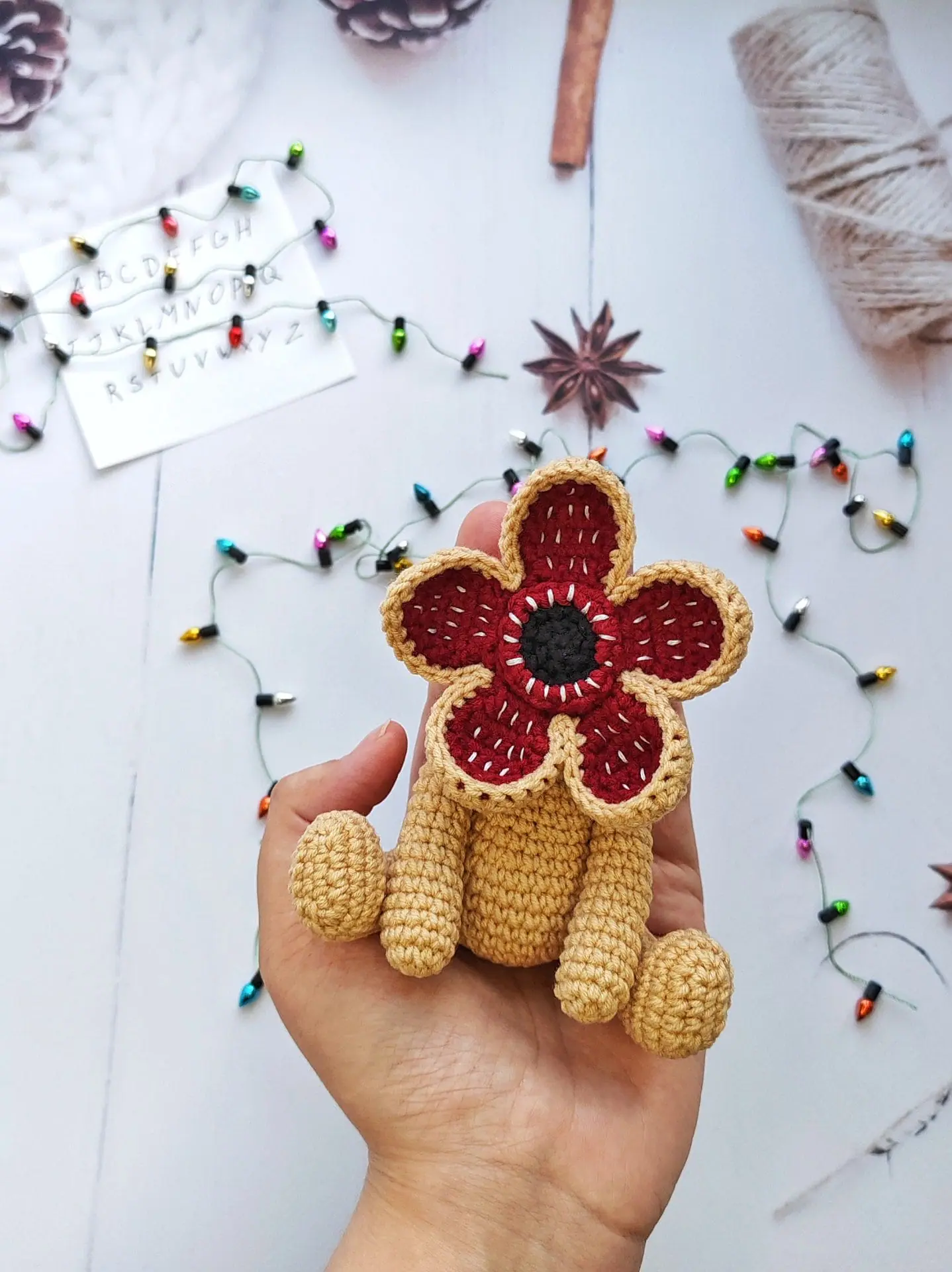 Preorder Demogorgon crochet toy 4 demogorgon-toy-5