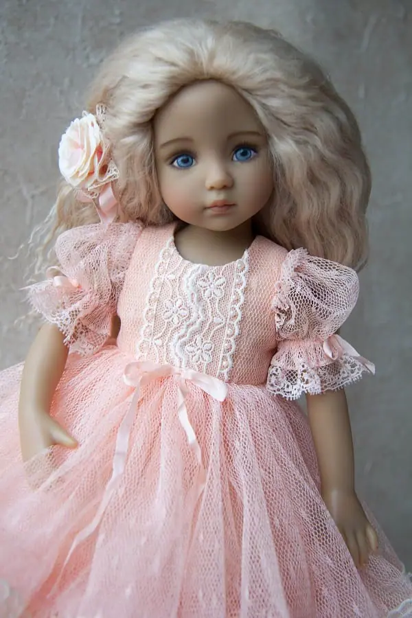Dress for dolls 13 inches Little Darling