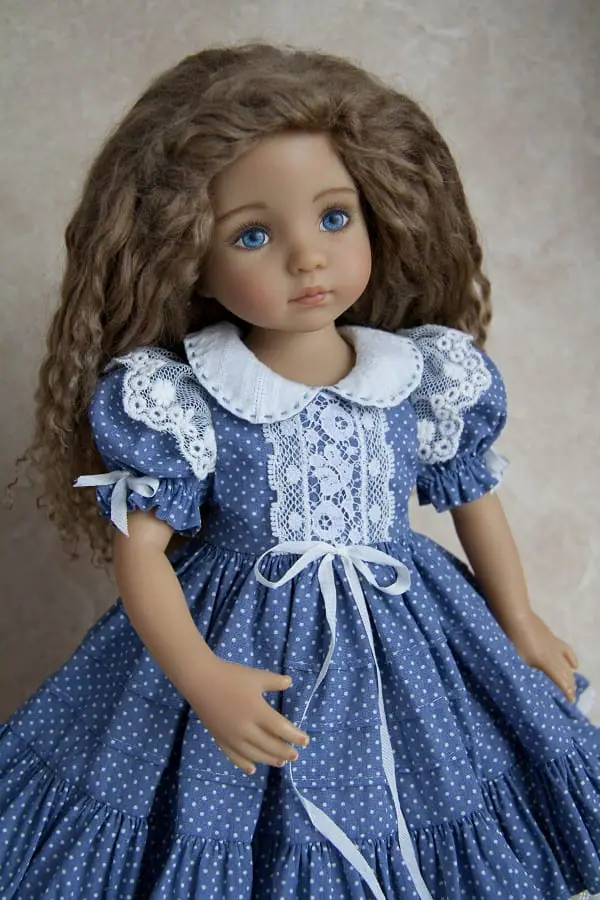 Dress for dolls 13 inches Little Darling