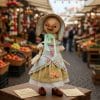 teddy duckling girl in clothes.