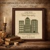 Chicago cross stitch pattern PDF miniature Quiet Cities digital download