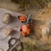 Miniature fox cute toy handmade