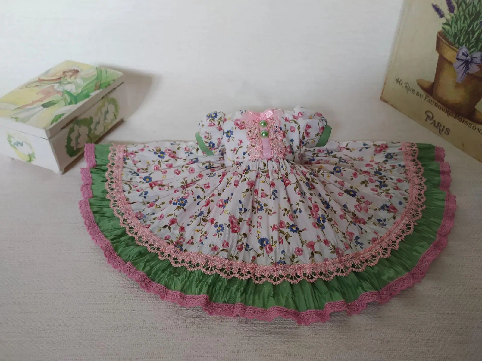 Paola Reina 13" Vintage Dress 6