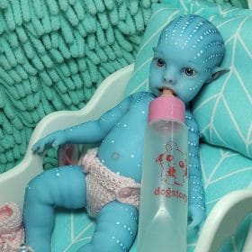 Handmade reborn avatar baby doll