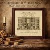 New York City cross stitch pattern PDF miniature Quiet Cities digital download