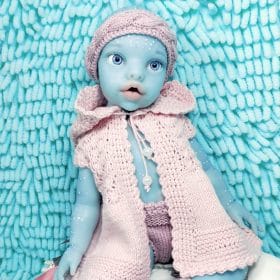 Playable full silicone avatar reborn doll