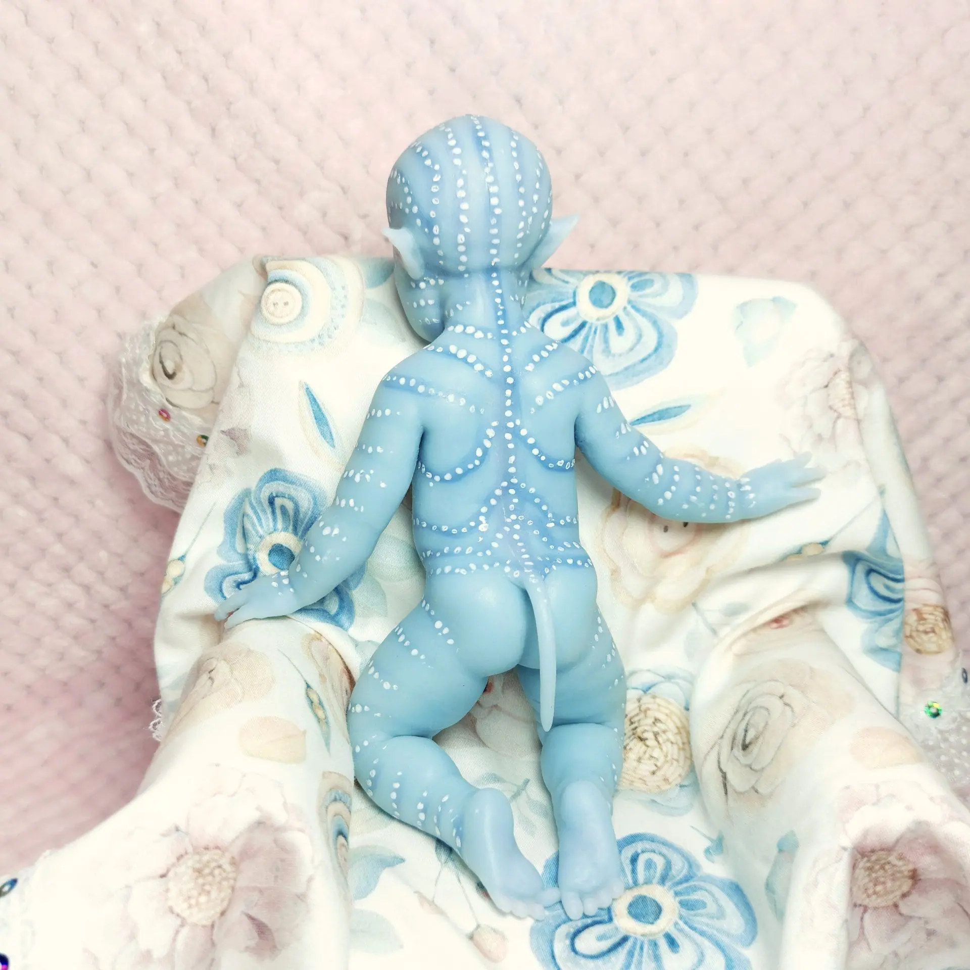 Amazing Silicone Doll Girl Avatar 9 Inches 8 Handmade silicone avatar baby doll