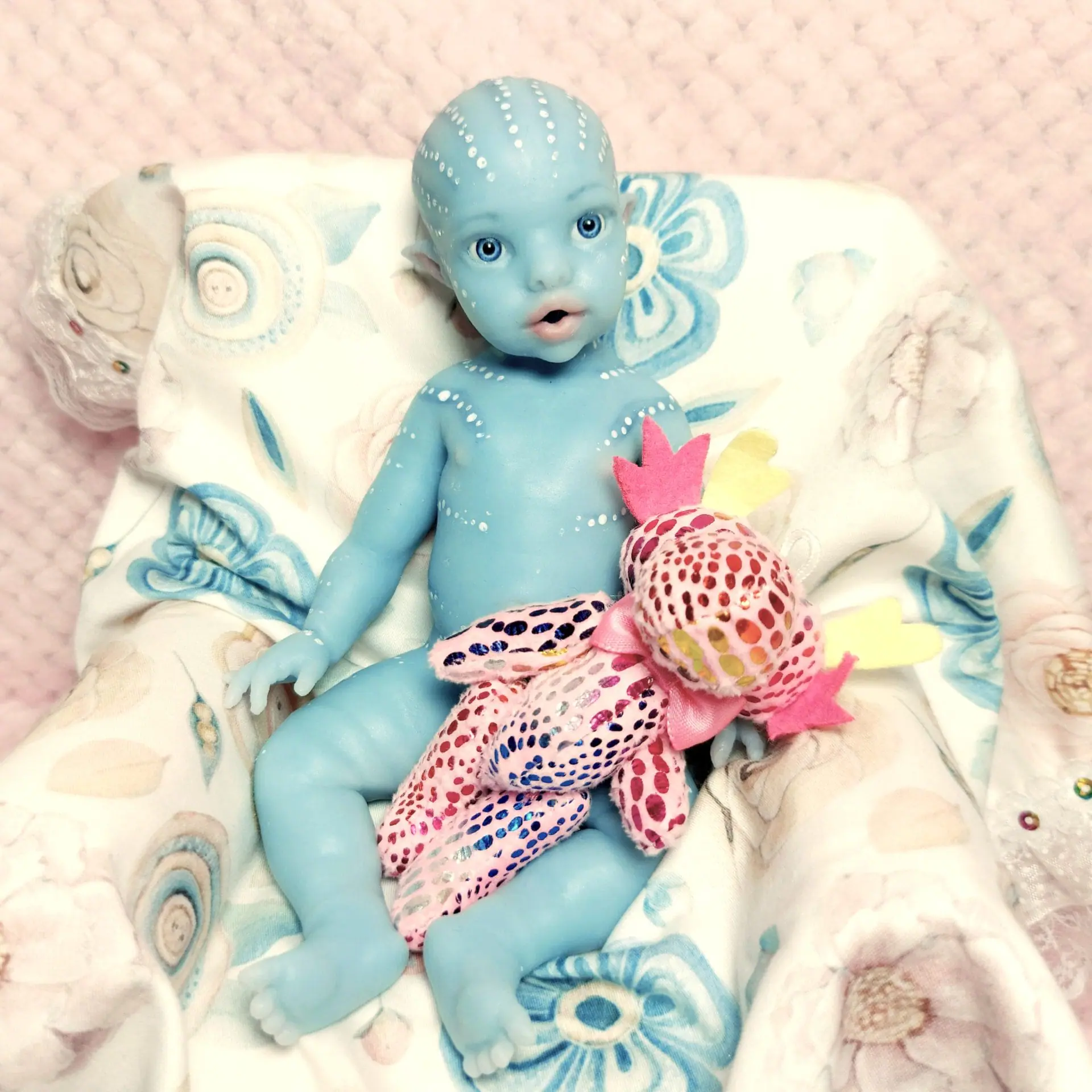 Amazing Silicone Doll Girl Avatar 9 Inches 1 Collectible silicone reborn avatar baby