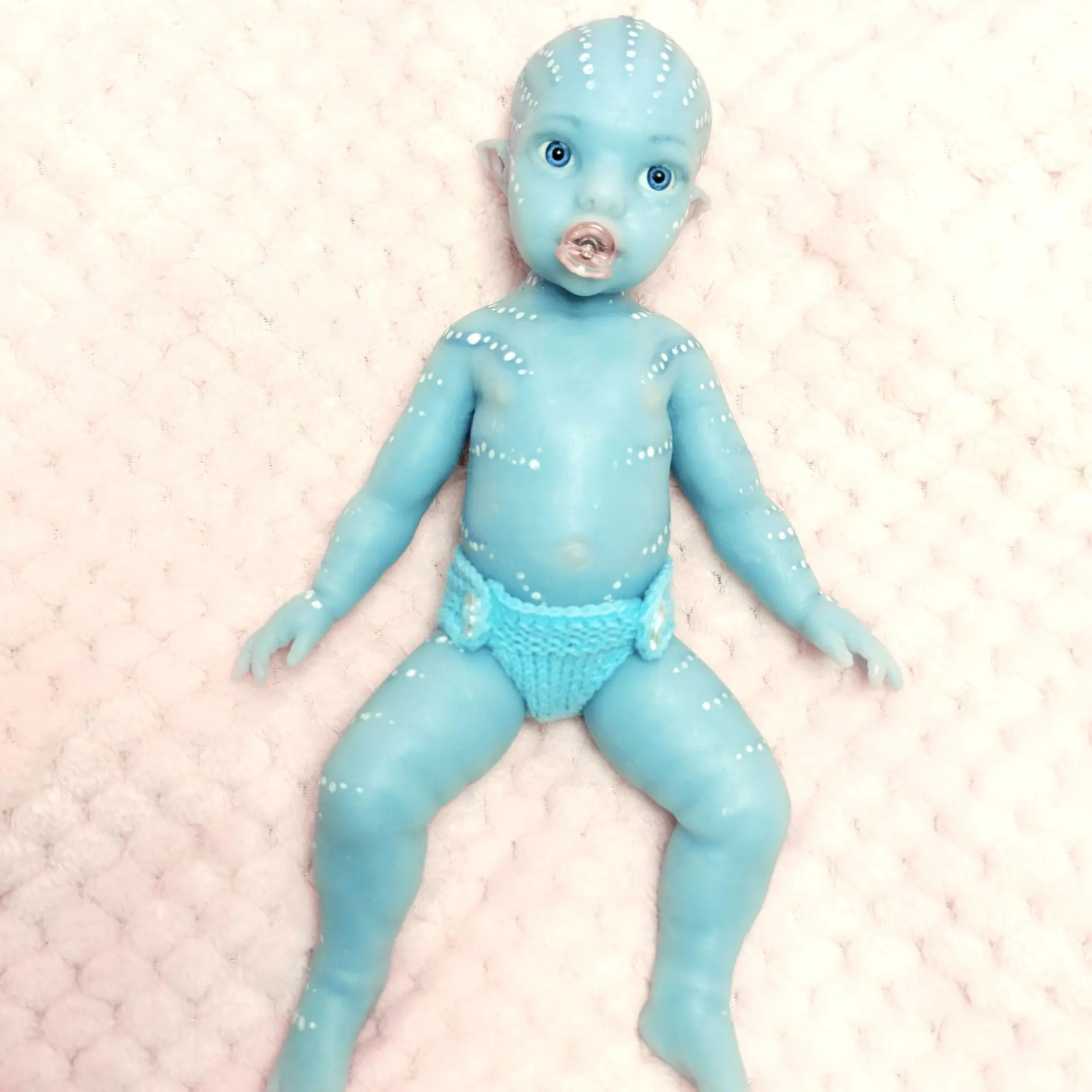 Amazing Silicone Doll Girl Avatar 9 Inches 12 Premium quality mini silicone avatar baby
