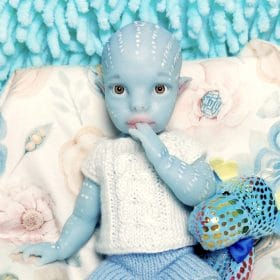 Premium quality mini silicone avatar baby