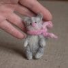 Miniature cute little cat for doll