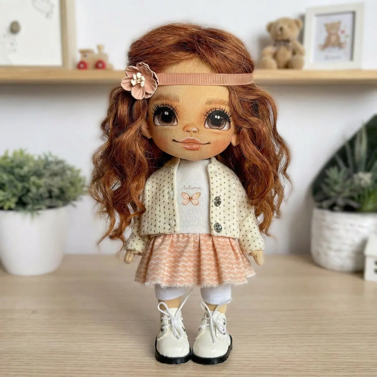 Baby doll Handmade textile beautiful doll Christmas gift 3 img 6459.jpeg