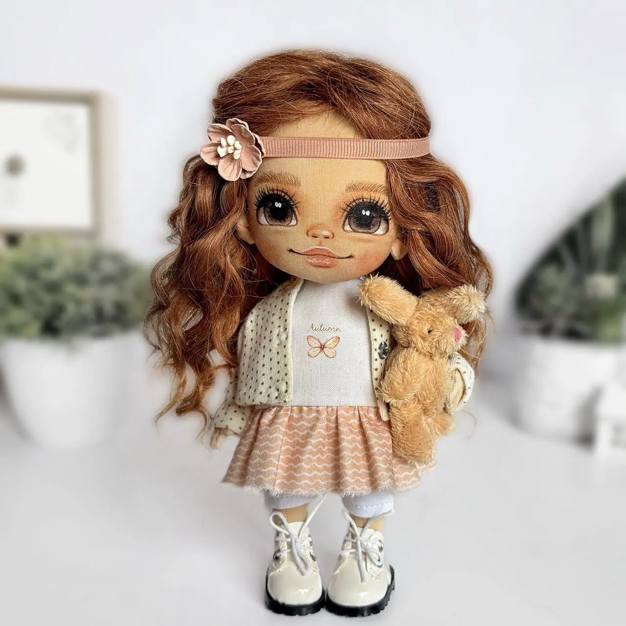 Baby doll Handmade textile beautiful doll Christmas gift 8 img 6464.jpeg