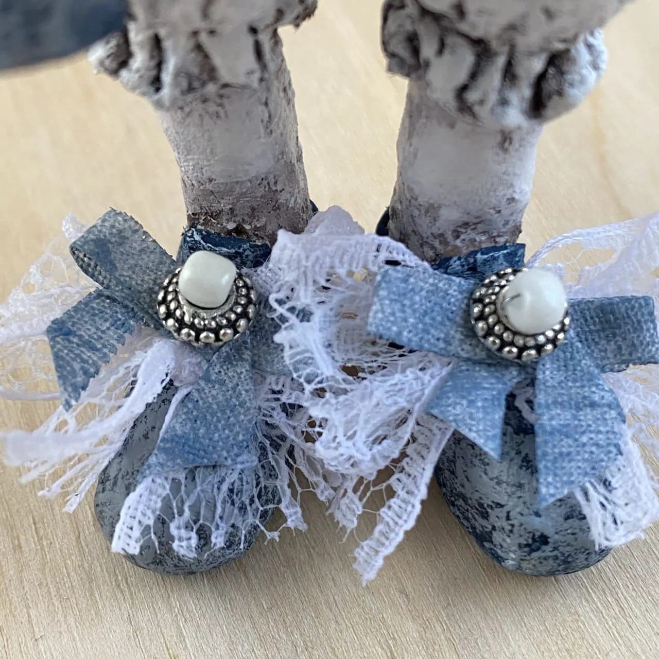 Elegant Ram Art Doll in Primed Textile Suit, Handmade Collectible 3 photo 2025 07 18 12 41 10.jpg