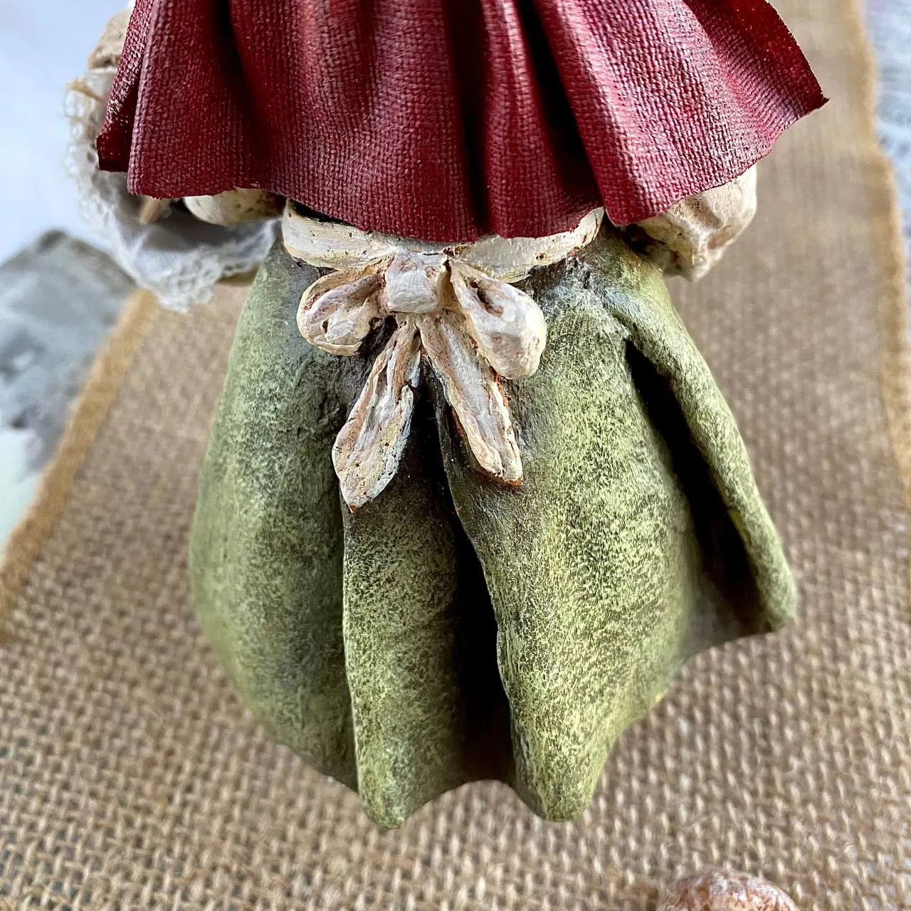 Little Red Riding Hood: Vintage Papier-Mache Art Doll 1 photo 2026 03 01 15 05 28.jpg
