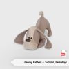 Sewing pattern puppy