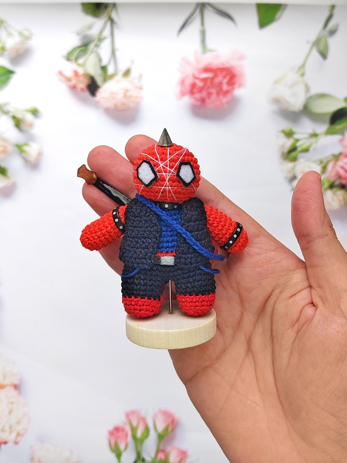 Spider-Punk stuffed toy, Spiderman doll 1 Spider-Punk-2